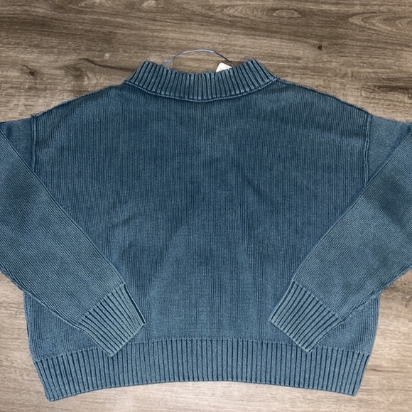 free people high street pullover shaded spruce - Picture 11 of 12